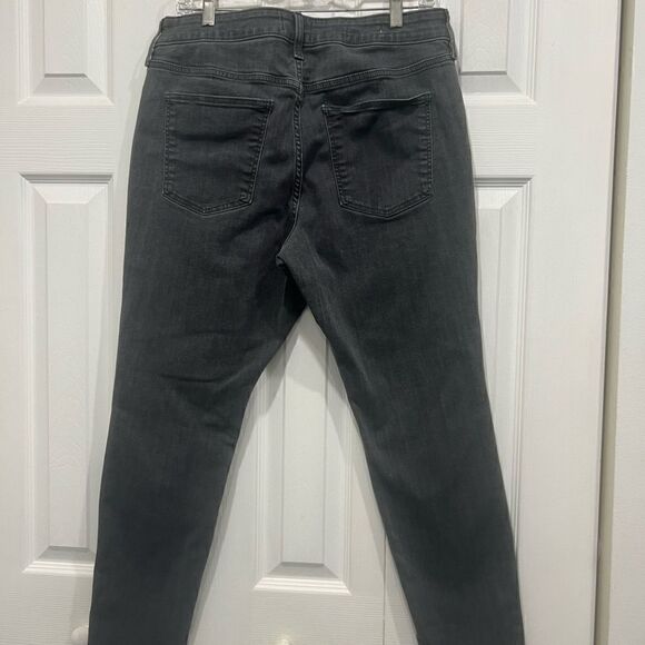 Universal Thread black high rise skinny jeans size 14/32 R - Picture 5 of 11